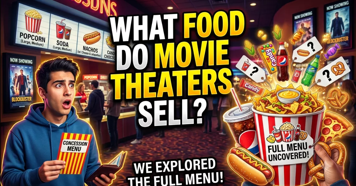 What Food Do Movie Theaters Sell